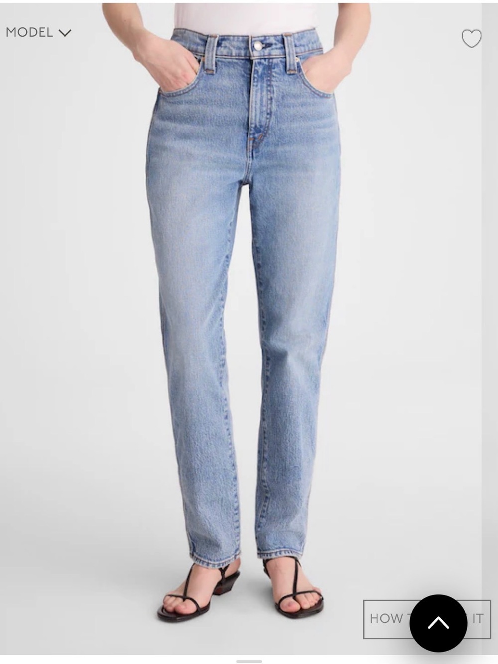 Classic women’s Blue Straight-Leg Jeans